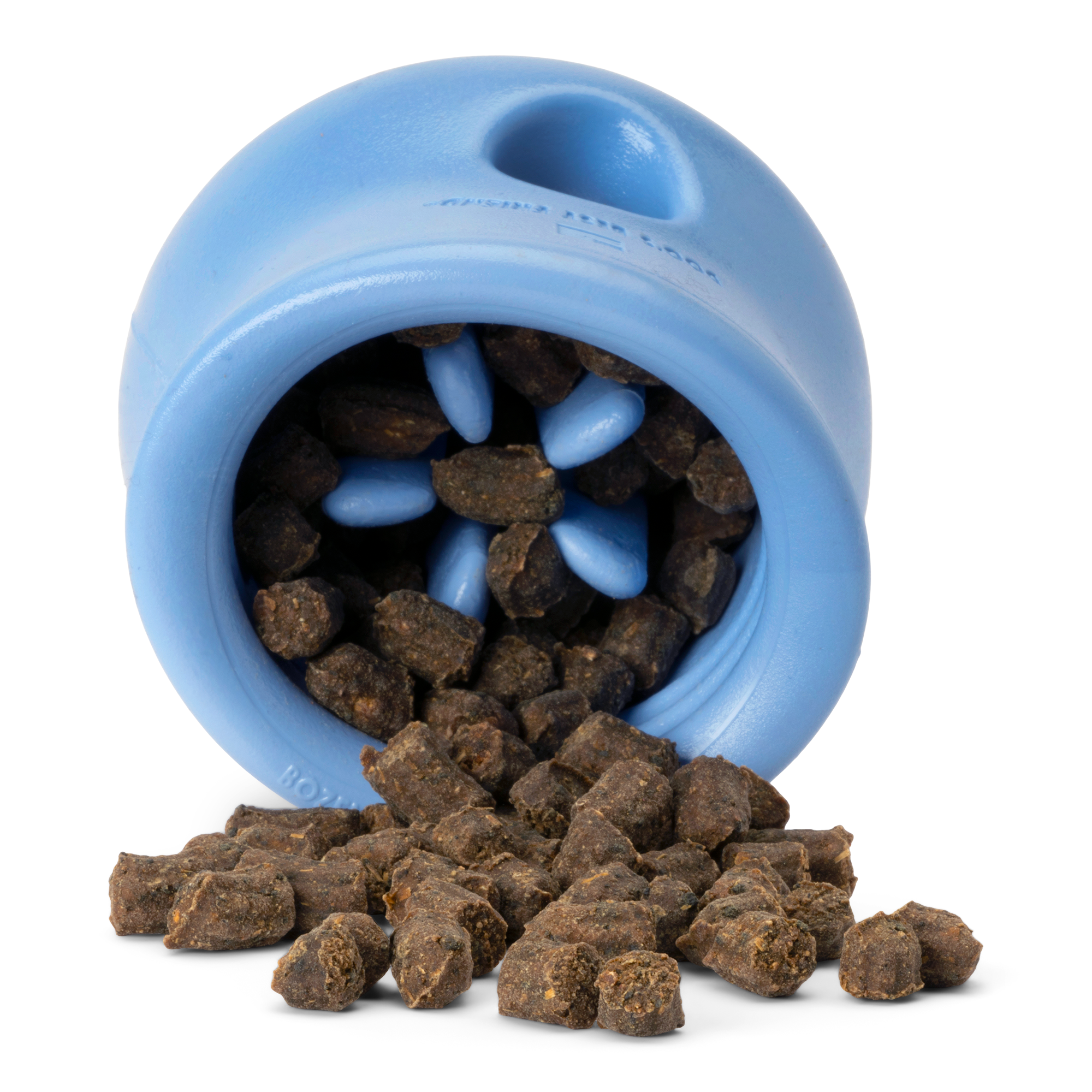 Interactive puzzle, food-dispensing dog toy, Zogoflex Toppl in Periwinkle (Spring Limited Edition)