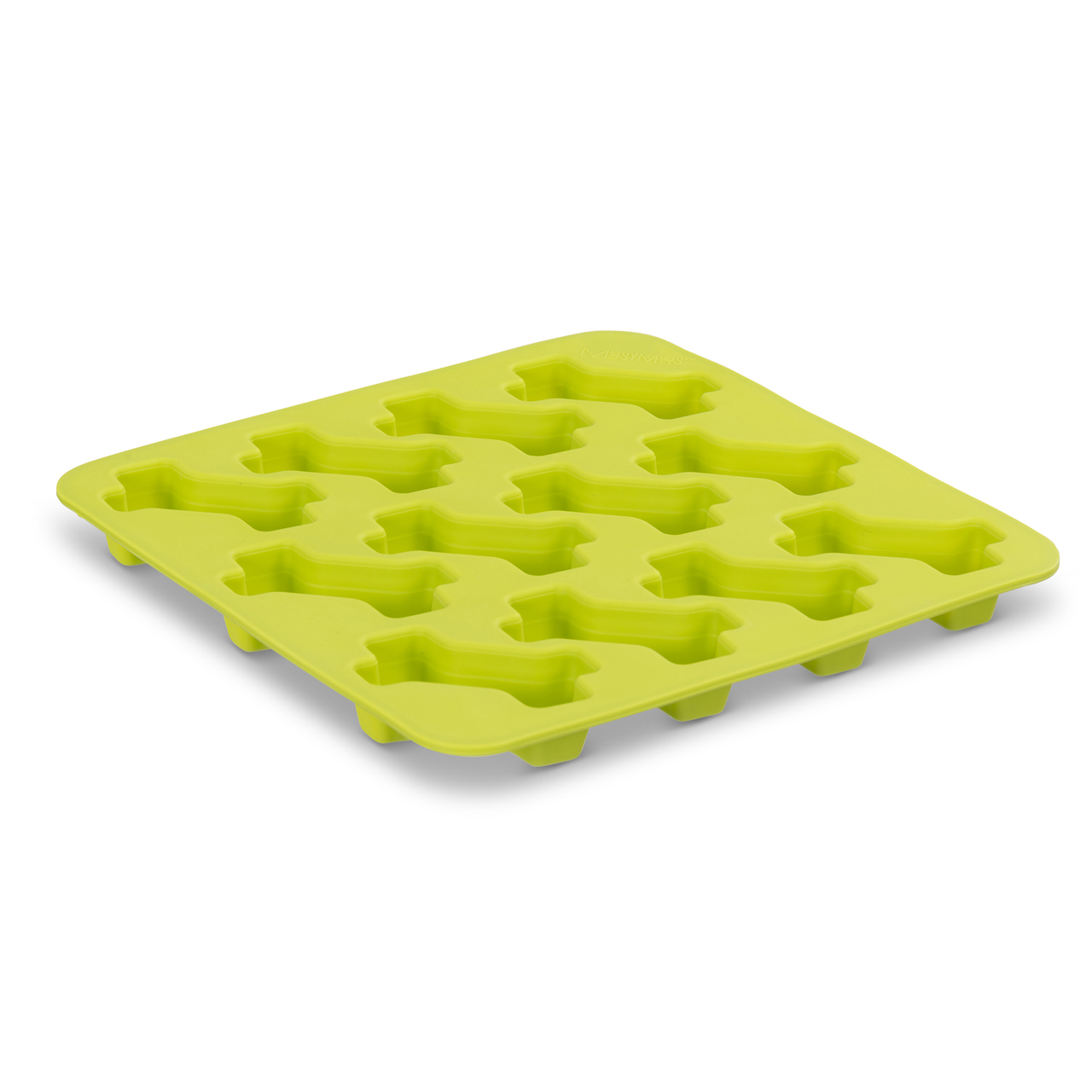 Messy Mutts Silicone Bake & Freeze Dog Treat Making Mold (Pack of 2) - Bone Shape