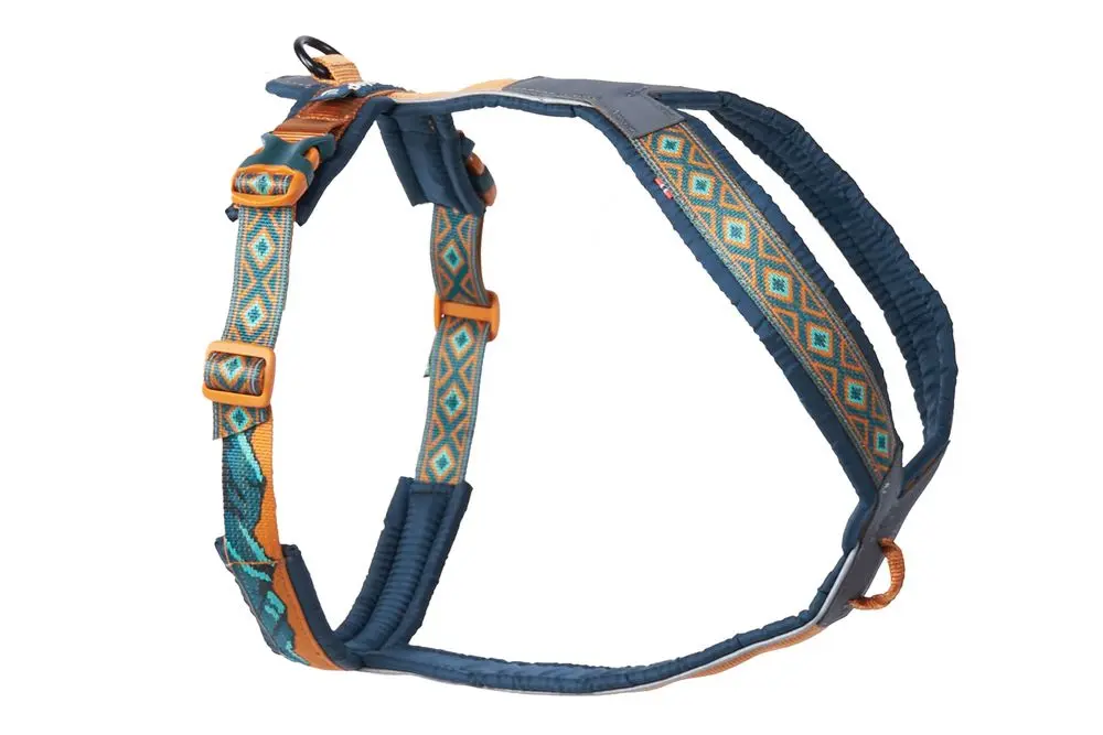 Non-Stop Dog Wear : Rachel Pohl Signature Series Line Harness 5.0 Teal/Oak