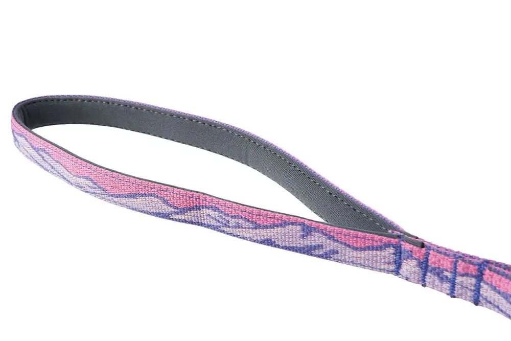 Non-Stop Dog Wear: Rachel Pohl Signature Series Trail Quest Leash Pink/Purple