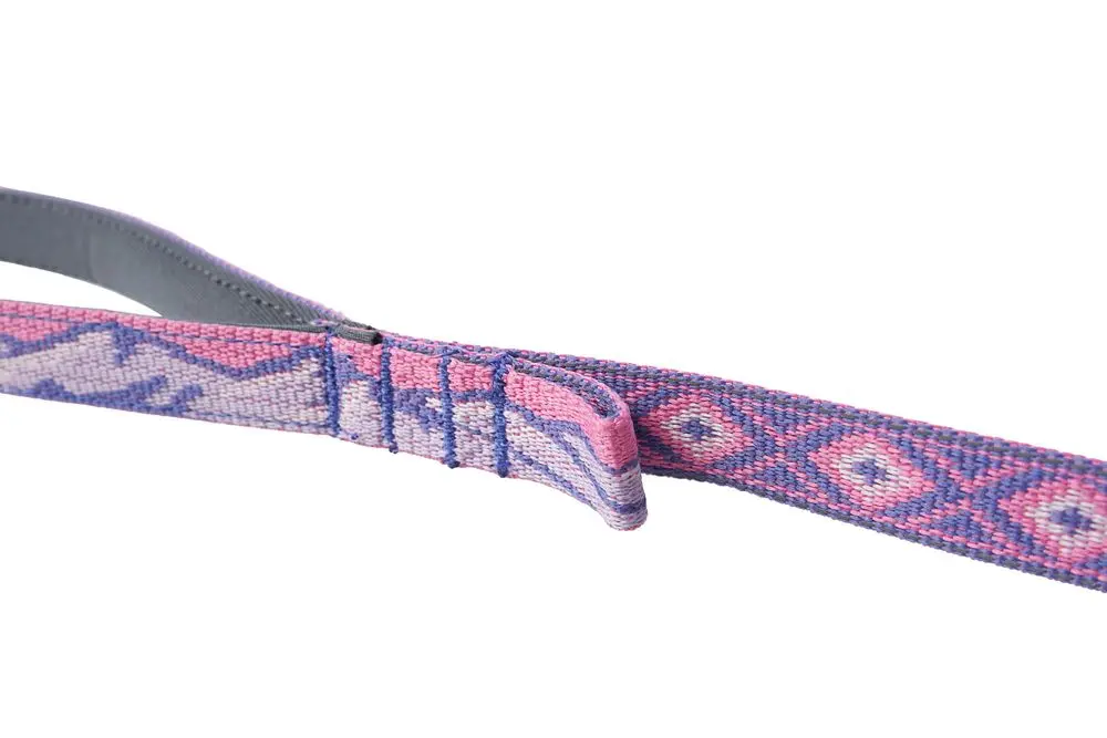 Non-Stop Dog Wear: Rachel Pohl Signature Series Trail Quest Leash Pink/Purple