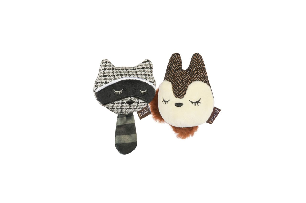 P.L.A.Y. Feline Frenzy, Catnip Toy Set: Bandit Buddies