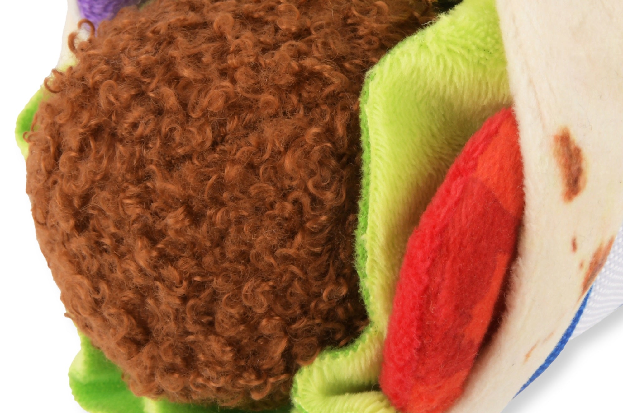 P.L.A.Y. The International Classic Squeaky Plush Dog Toy, Fur-lafel Wrap