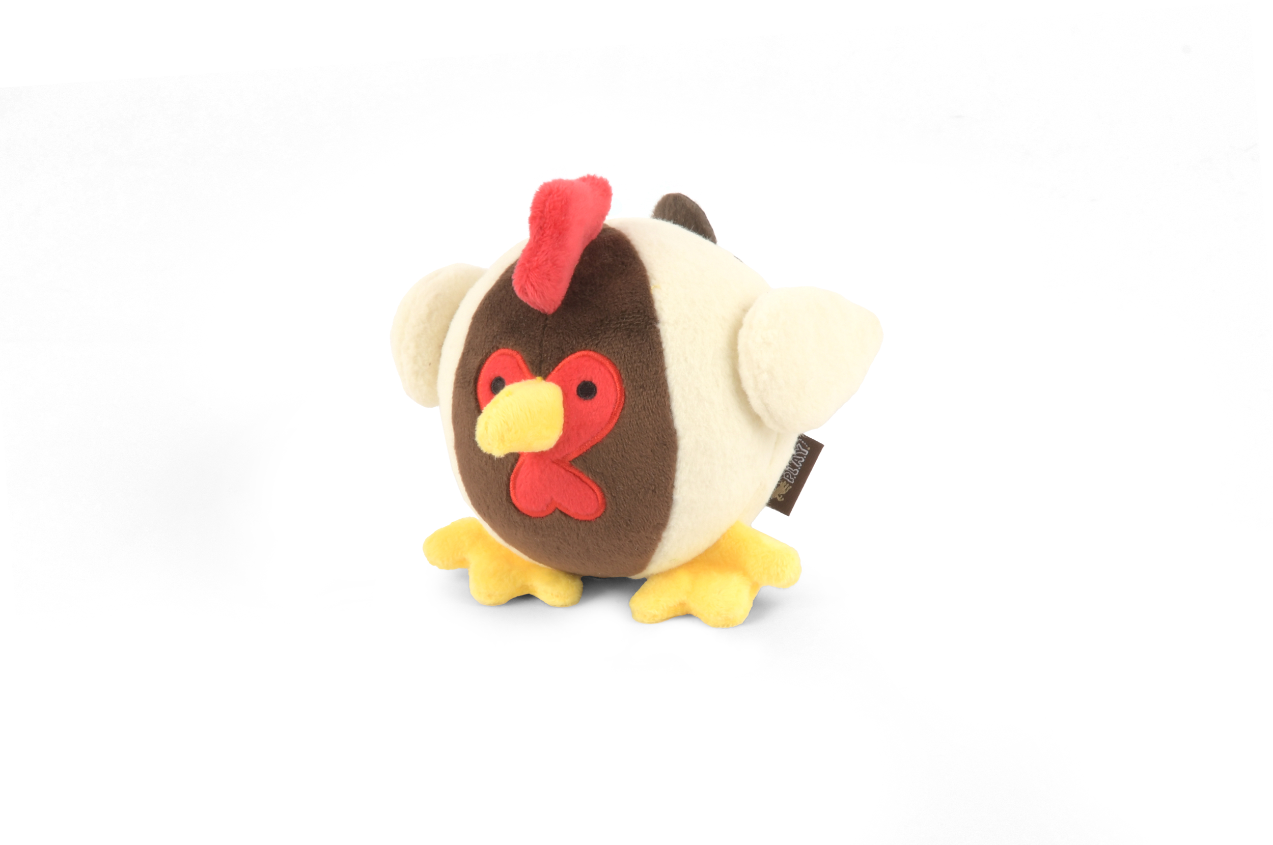 [Pre-Order]P.L.A.Y. Barnyard Buddies Squeaky Plush Dog Toy, Ryan the Rooster