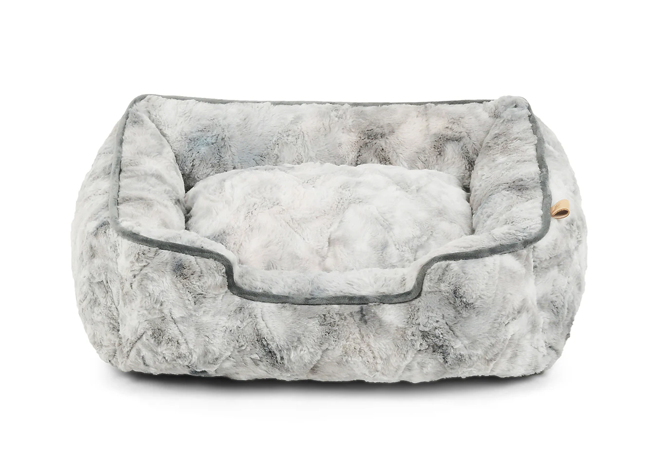 [Pre Order] Lounge Dog Bed: Dreamland Frost Grey