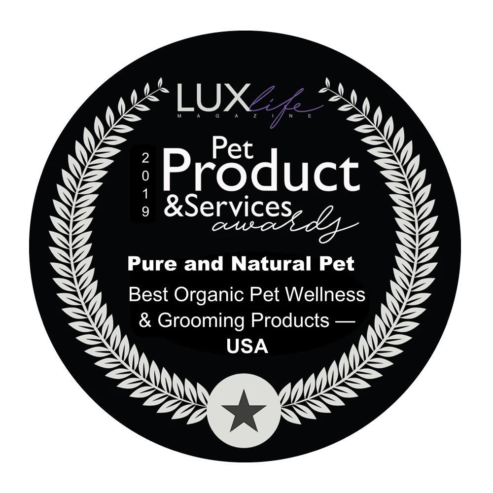 Pure and Natural Organic Dog Shampoo: Fragrance Free Hypoallergenic