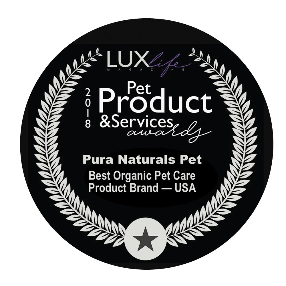 Pure and Natural Organic Dog Shampoo: Fragrance Free Hypoallergenic