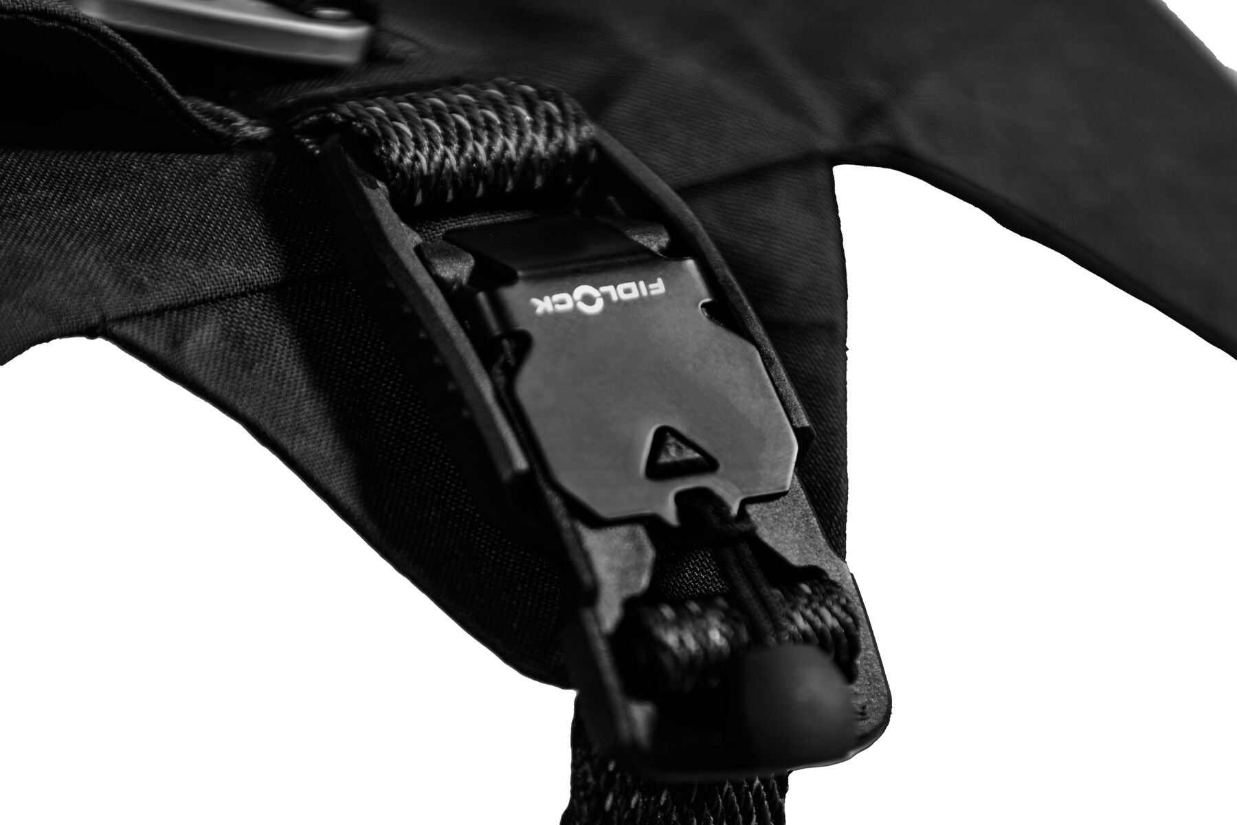 Ruffwear Ridgeline Harness in a streamlined, waterproof X-Pac laminate shell for active dogs.