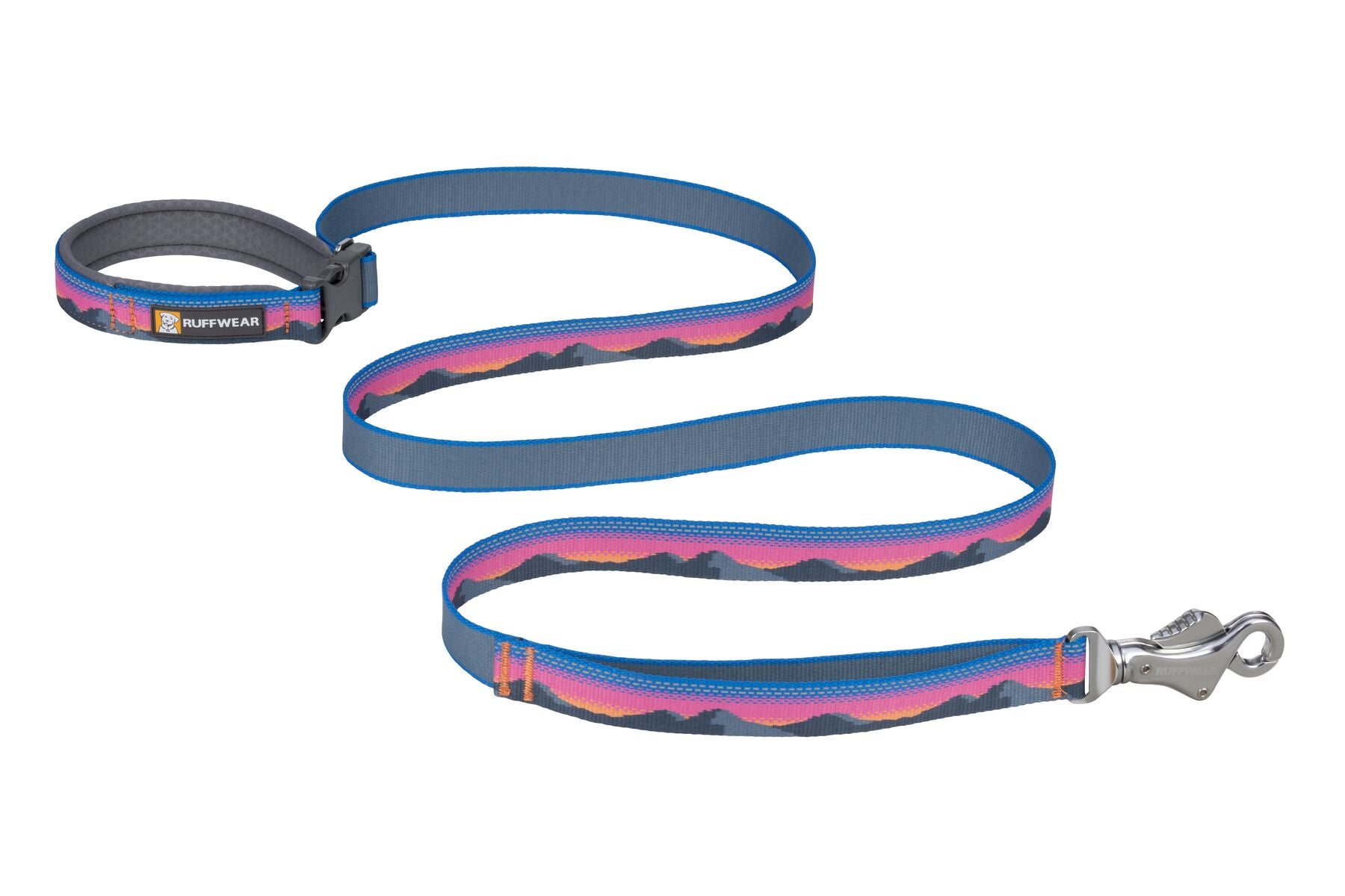 Ruffwear Crag reflective adjustable waist dog leash for hands-free walking, running, and hiking outdoors