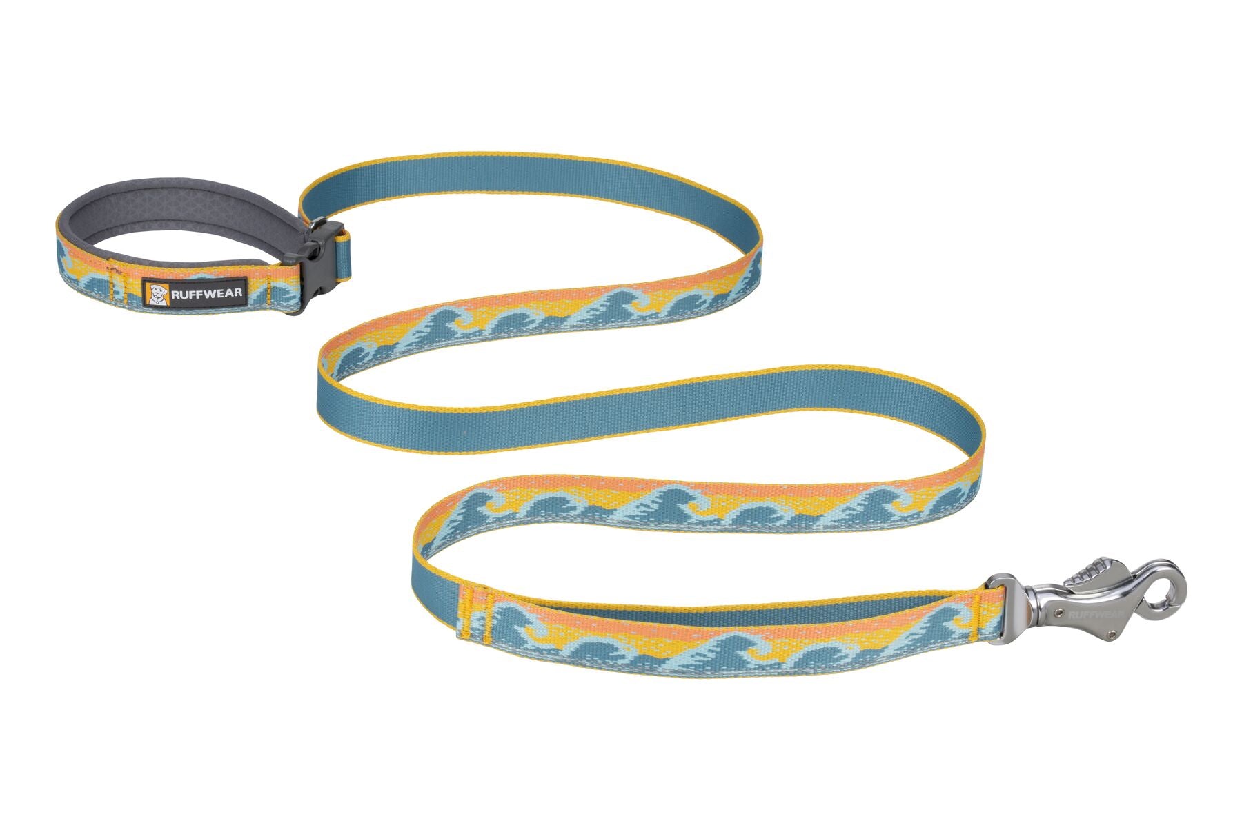 Ruffwear Crag reflective adjustable waist dog leash for hands-free walking, running, and hiking outdoors