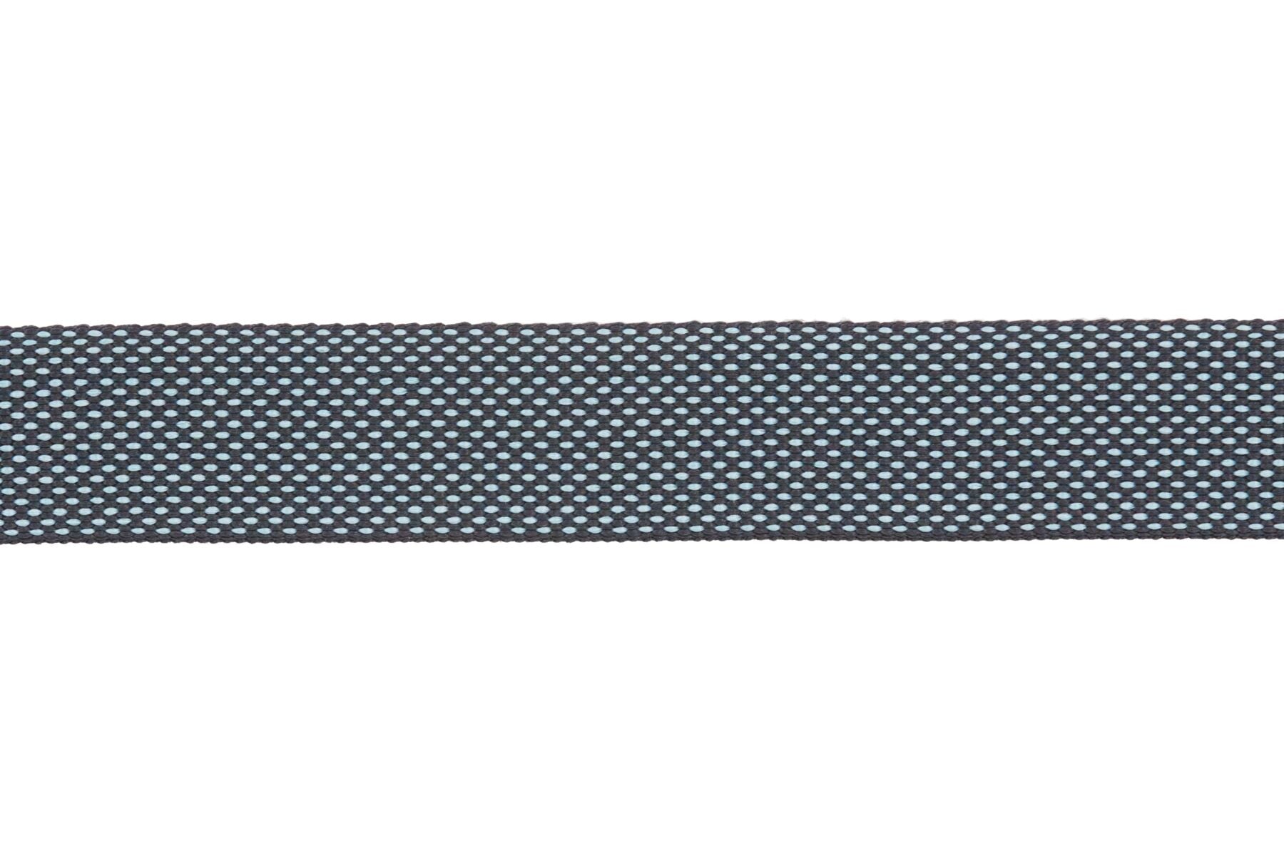 The ultralight Ruffwear Hi & Light minimalist dog collar showing its strong side-release buckle and aluminum D-ring