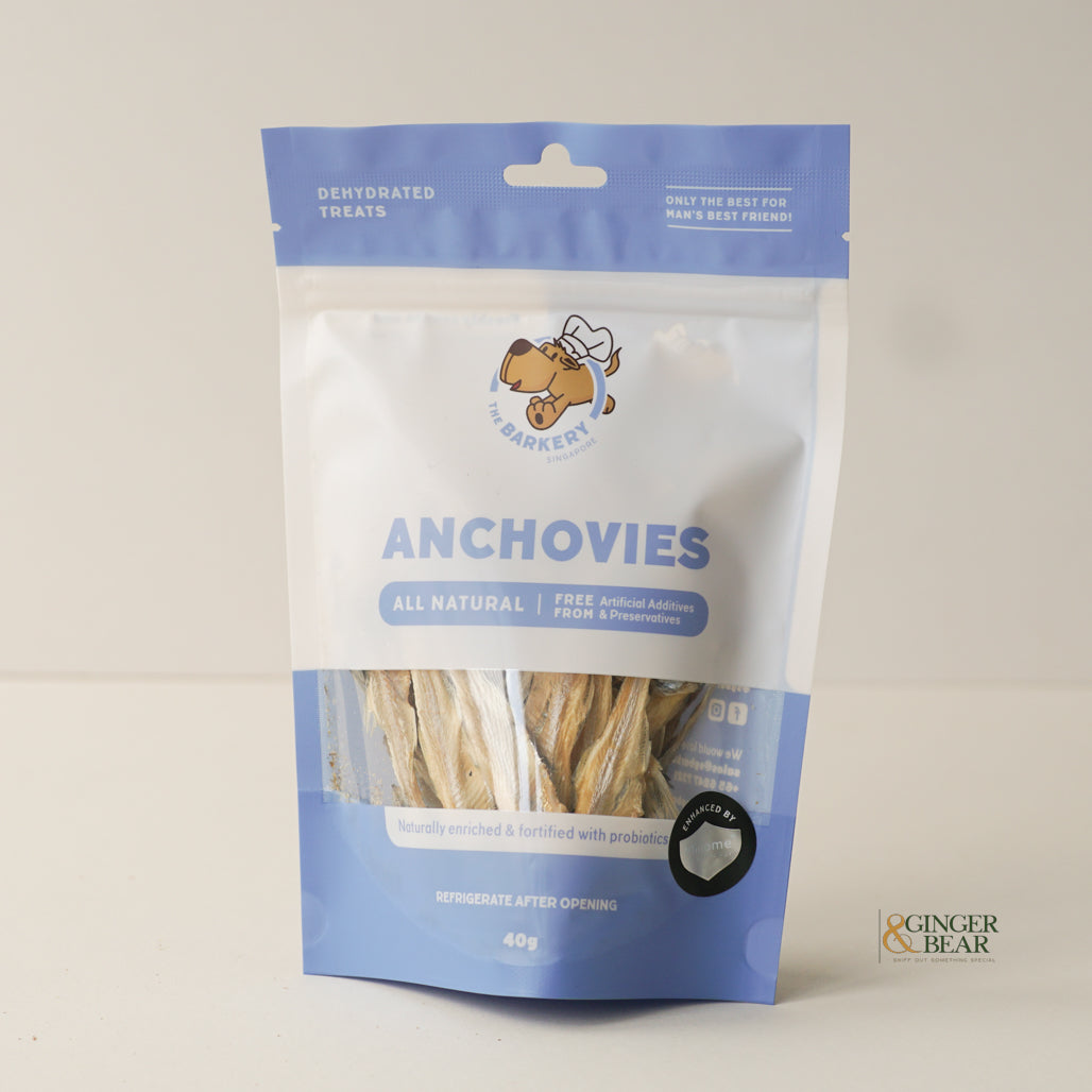 Dog Treats, Dehydrated Anchovies