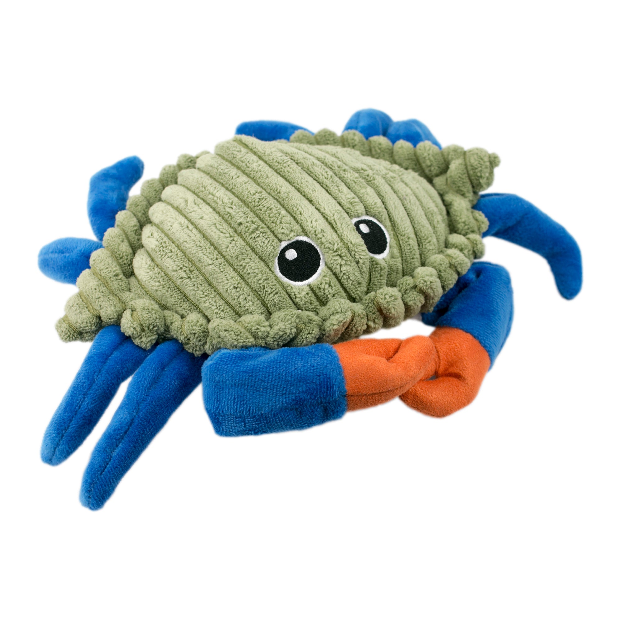 Squeaky Plush Dog Toy: Animated Crab