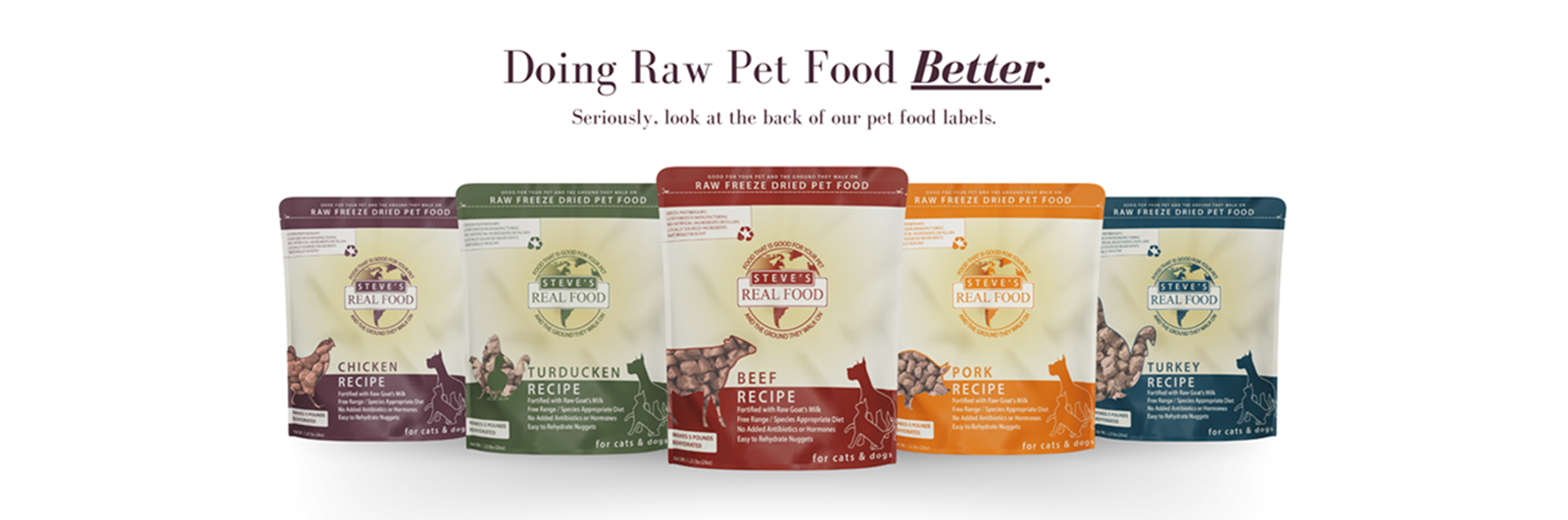 Steve's Real Food Freeze-Dried Raw Dog Food, Turkey Recipe
