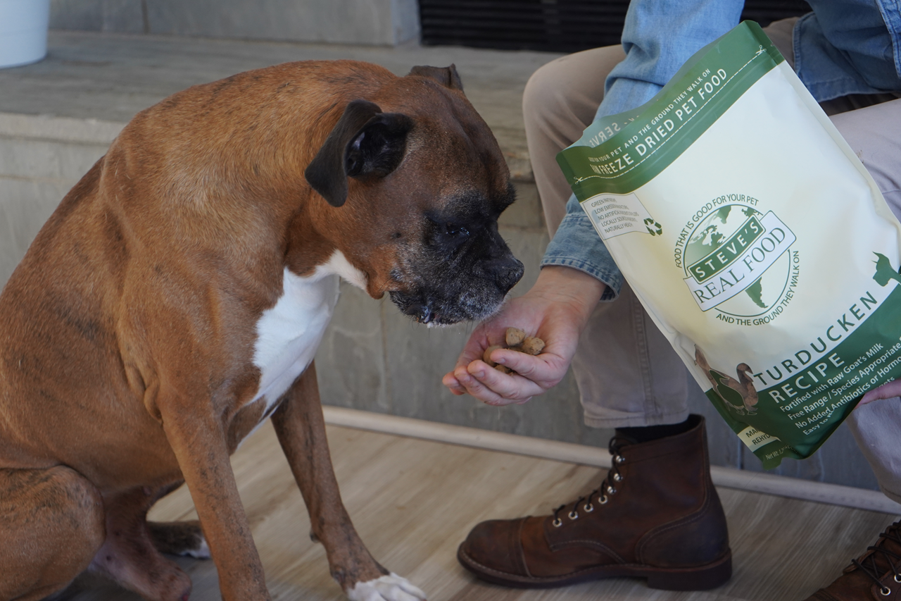 Steve's Real Food Freeze-Dried Raw Dog Food, Turducken Recipe