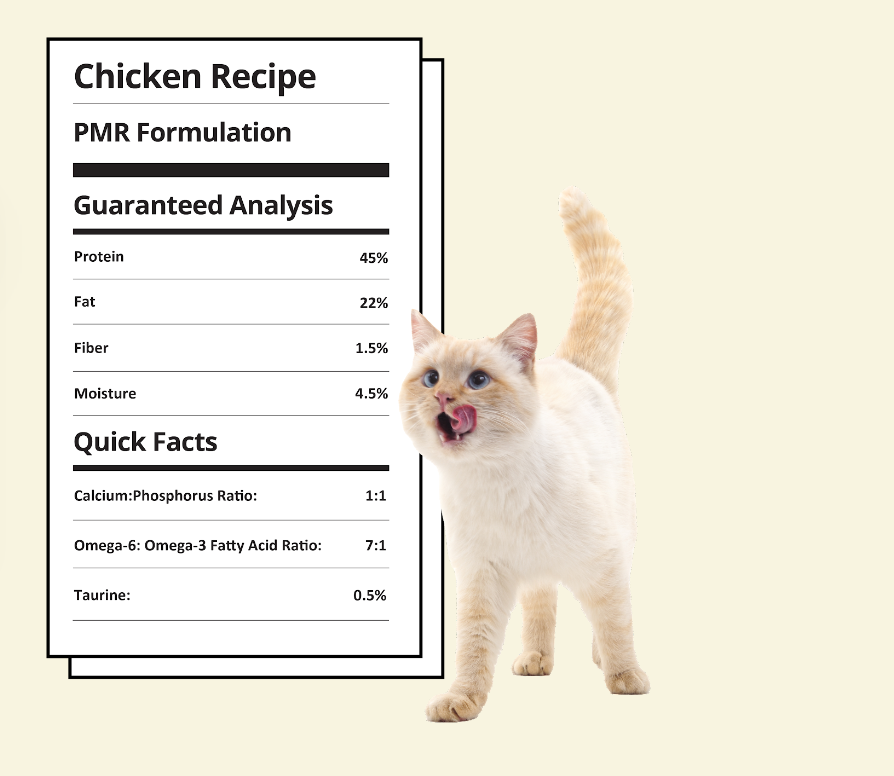Steve's Real Food Quest Freeze-Dried Raw Cat Food, Chicken Recipe