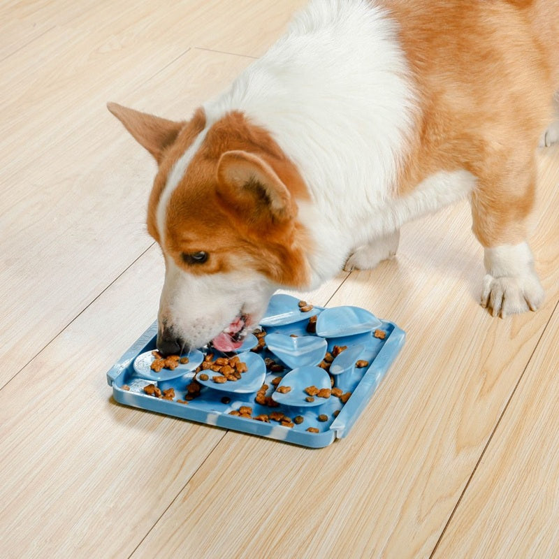 Interactive Food-Grade Foraging Mat for Dogs, Rock