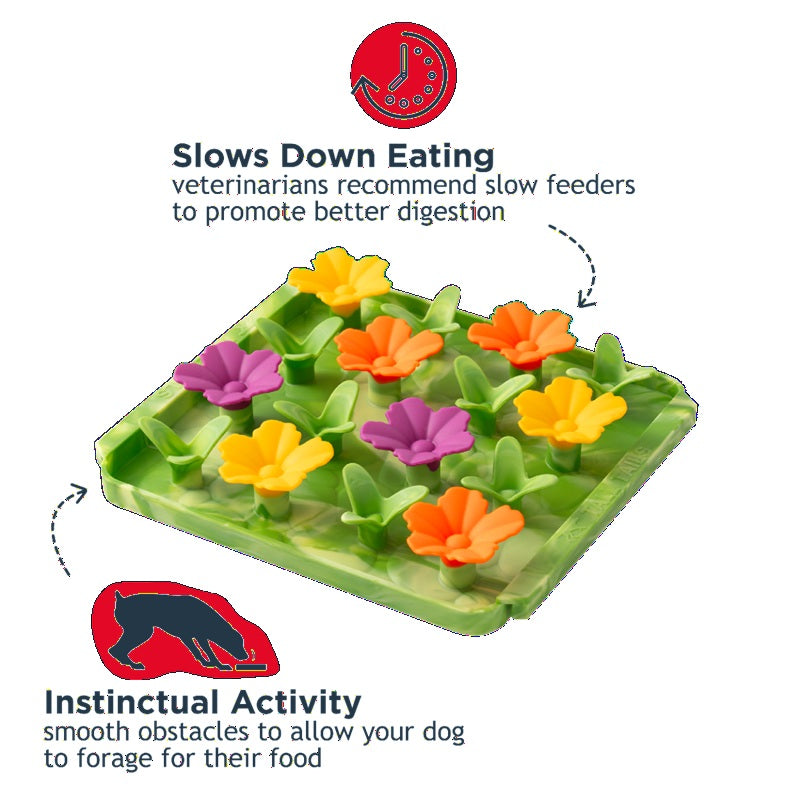 Interactive Food-Grade Foraging Mat for Dogs, Bee