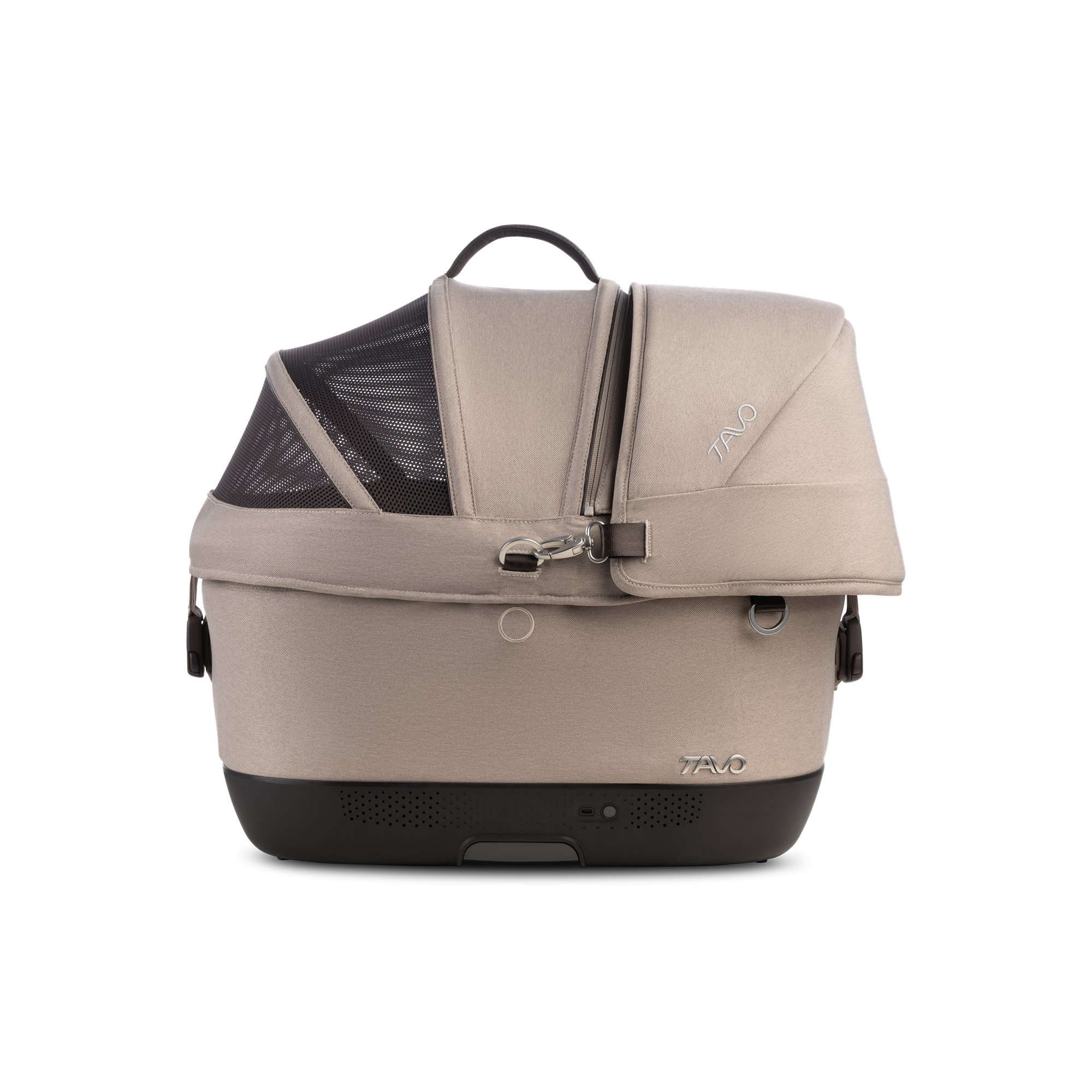 Tavo Pets Carrier and Safety Car Seat, Maeve ISO Wind in Fawn