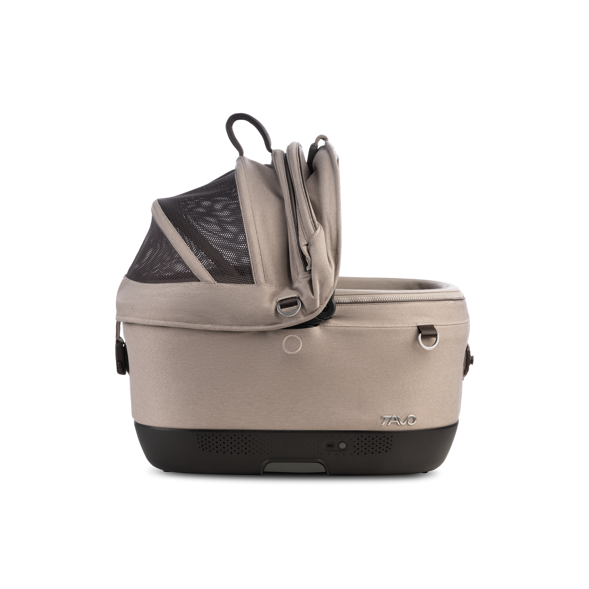 Tavo Pets Carrier and Safety Car Seat, Maeve ISO Wind in Fawn