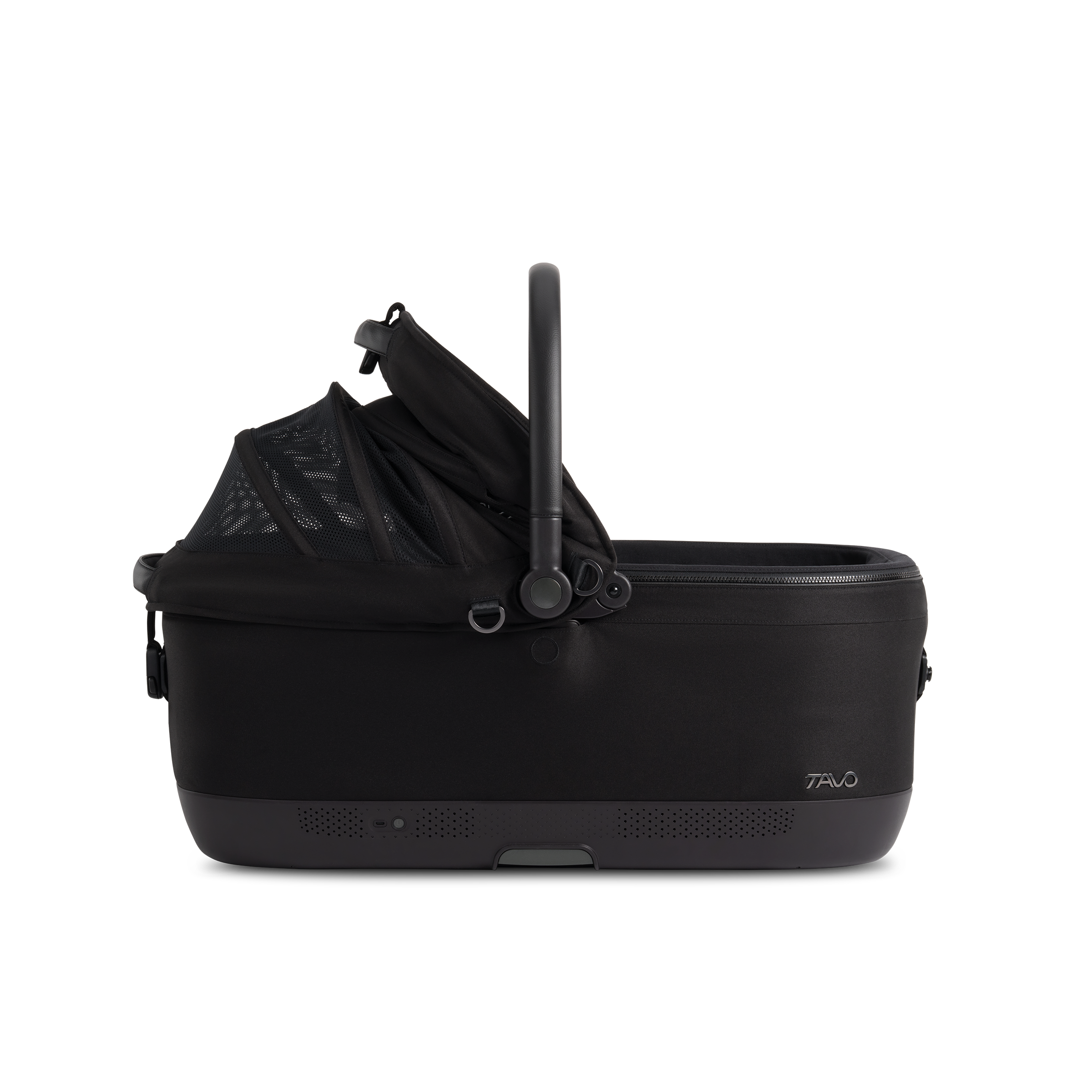 Tavo Pets Carrier and Safety Car Seat, Maeve ISO Wind in Onyx