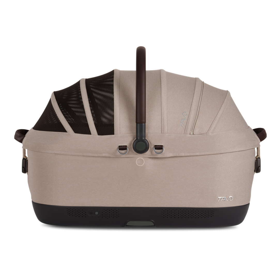 Tavo Pets Carrier and Safety Car Seat, Maeve ISO Wind in Fawn
