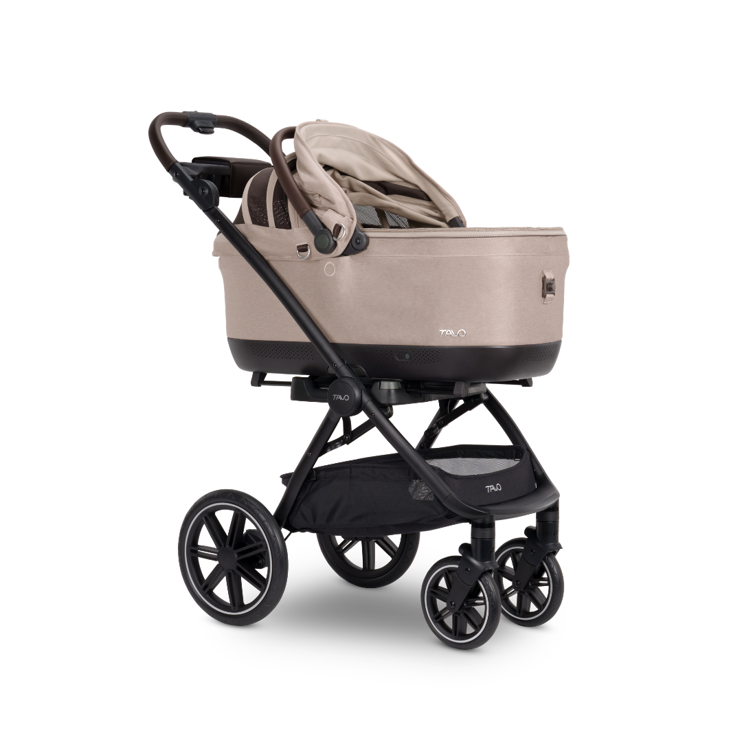 Tavo Pets Carrier and Safety Car Seat, Maeve ISO Wind in Fawn