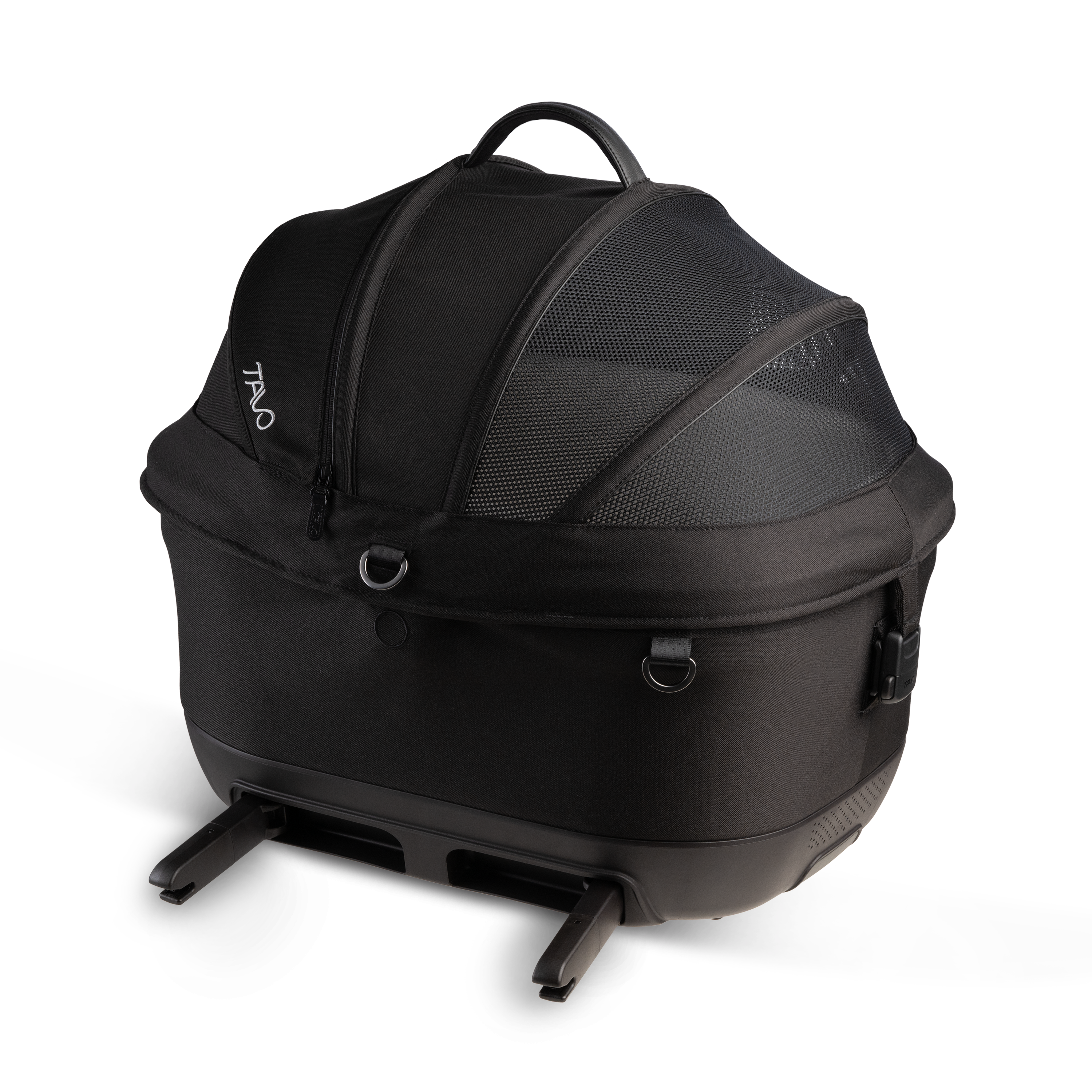 Tavo Pets Carrier and Safety Car Seat with ISO, Maeve in Onyx