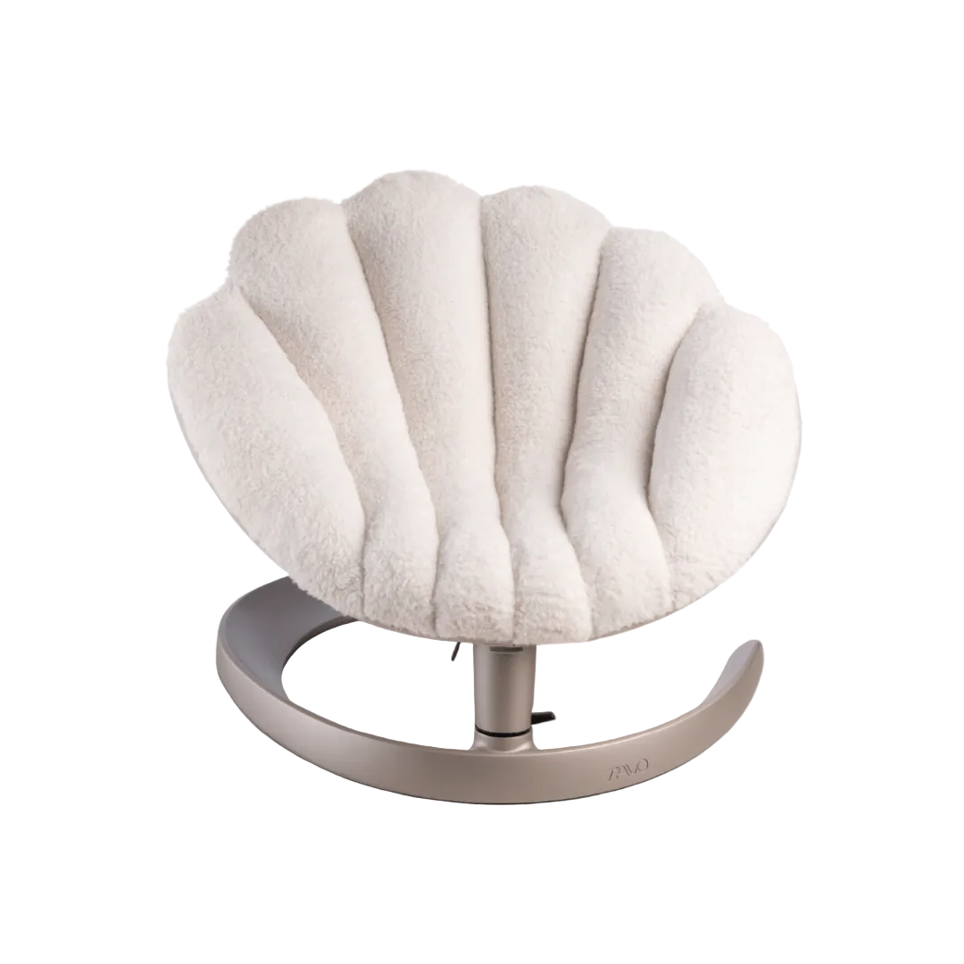 Tavo Pets Swaying Lounger and Pet Bed, Shell in Latte