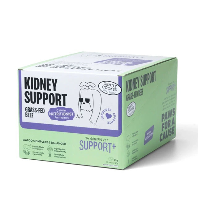 The Grateful Pet Gently Cooked Kidney Support Dog Food | 100% Natural Fresh Diet