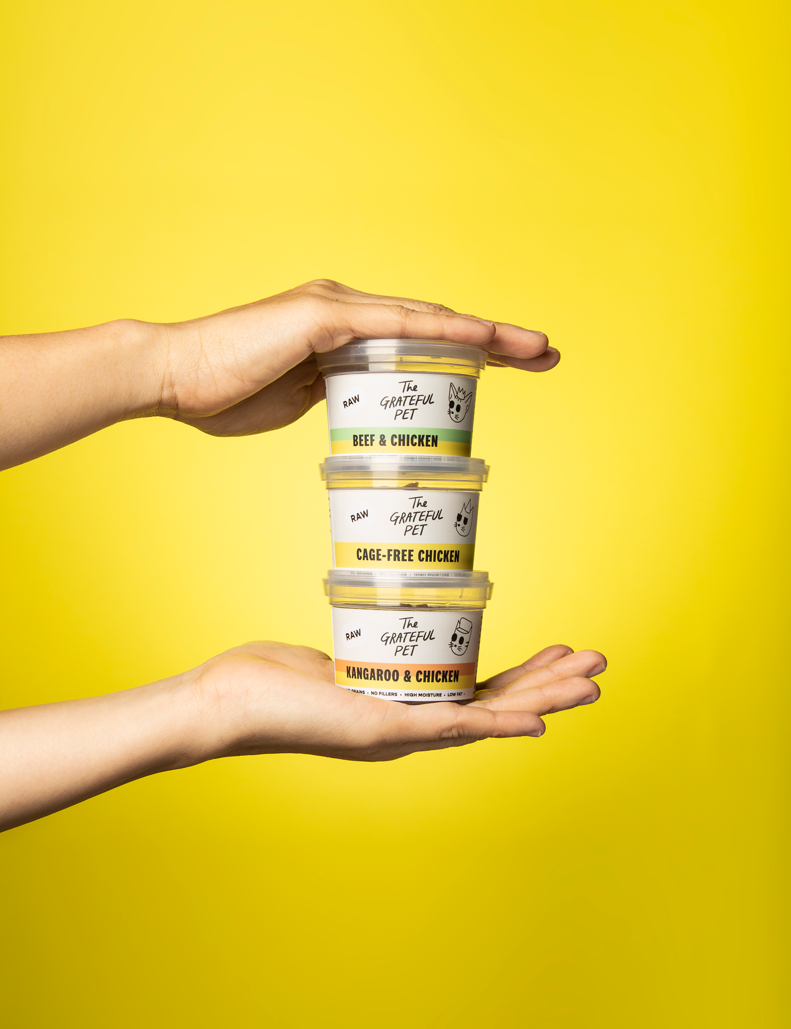 The Grateful Pet: Raw Food for Cats, Grass-fed Beef & Cage-free Chicken