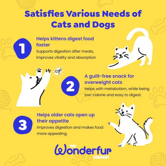 Wonderfur Bites Treats for Cats, Senior Support