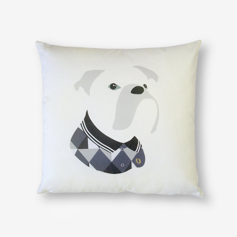 Cushion Cover, Daniel the English Bulldog