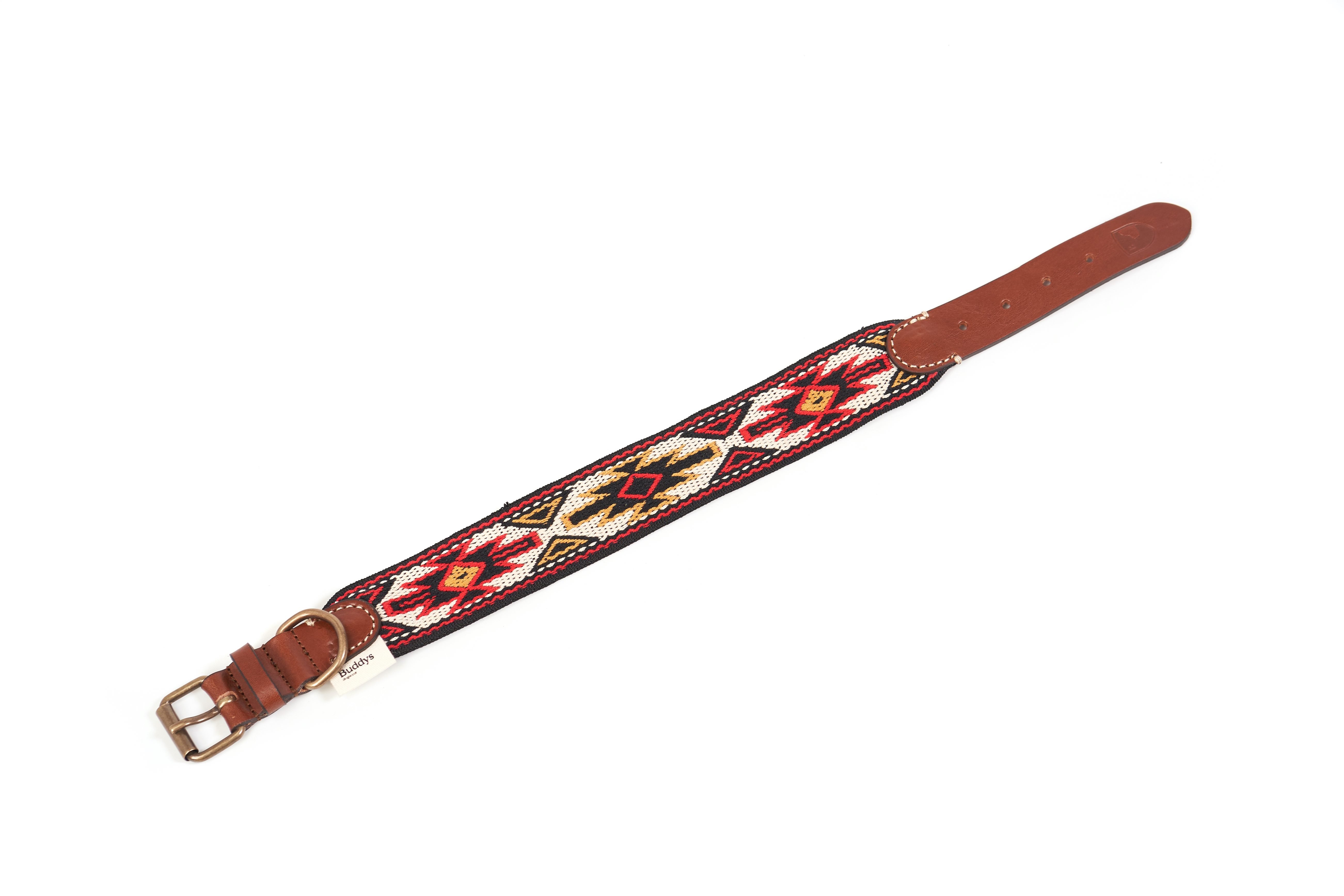 Dog Collar: Peyote Rojo