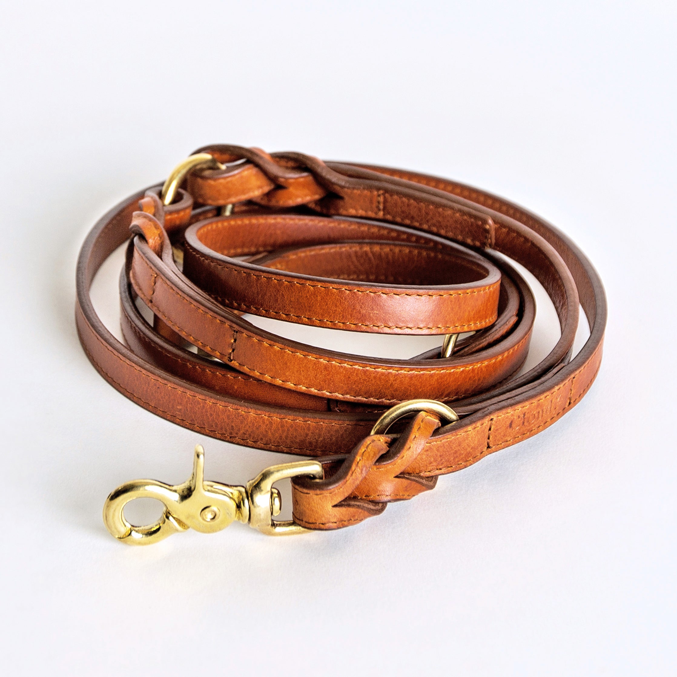 Cloud7 Dog Leash Hyde Park Cognac