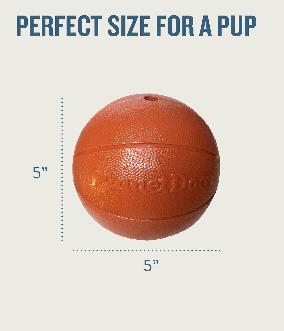 Dog Toy: Orbee-Tuff Basketball