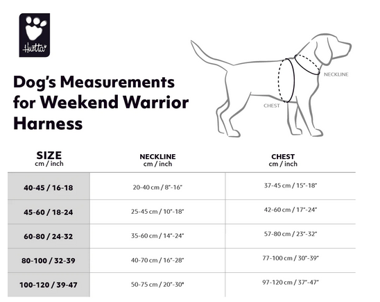 Hurtta Dog Harness: Weekend Warrior, Peacock