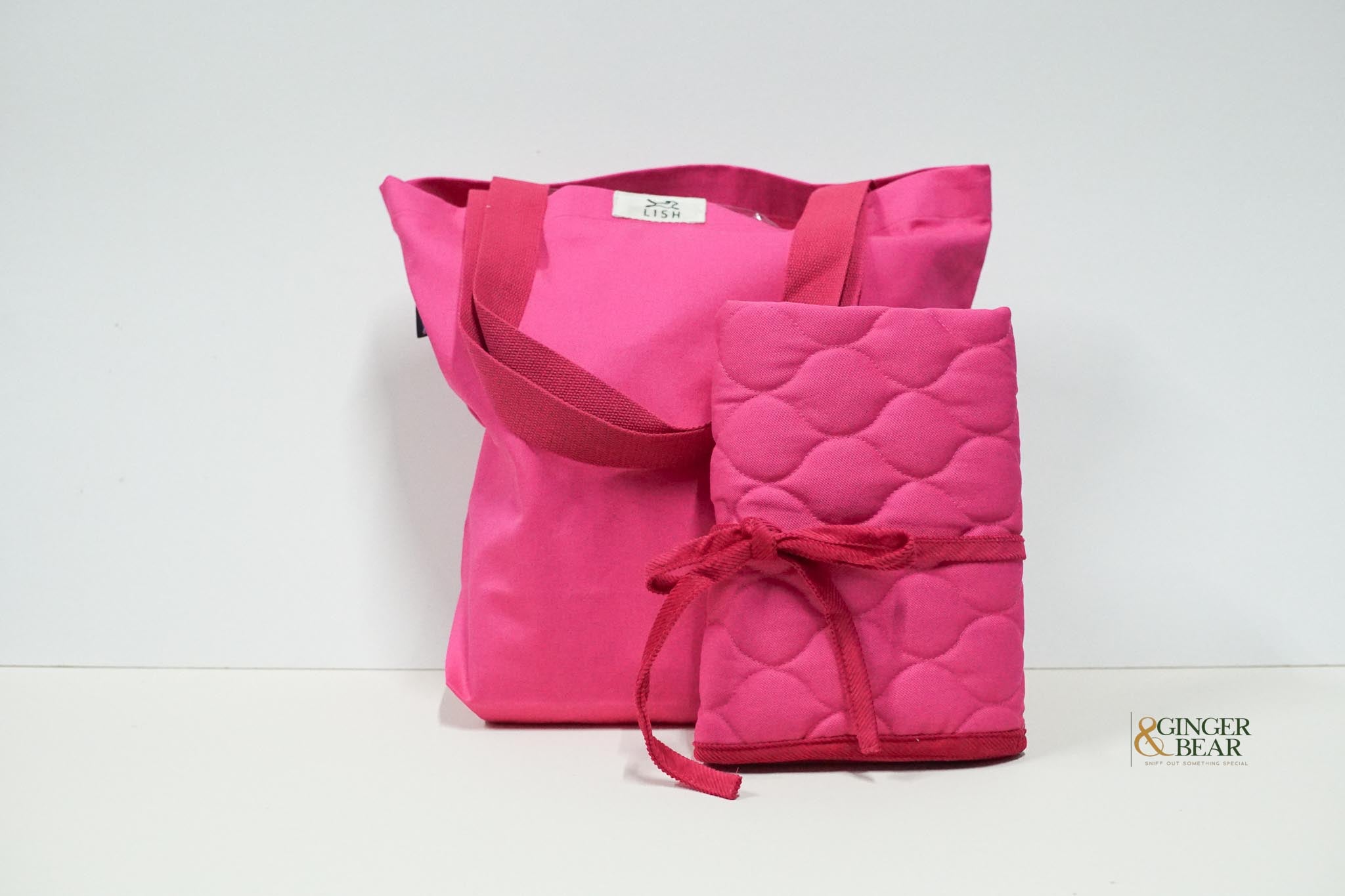 LISH Dog Travel Blanket, Winkley Pink