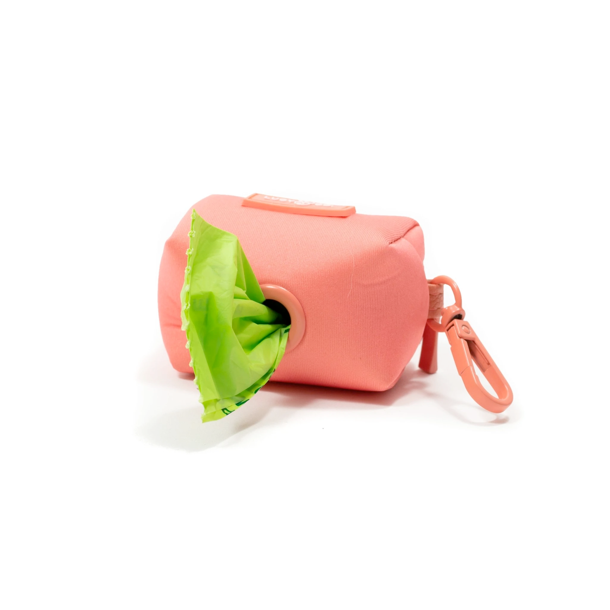 Lucy&Co Everyday Dog Poop Bag Holder: Coral
