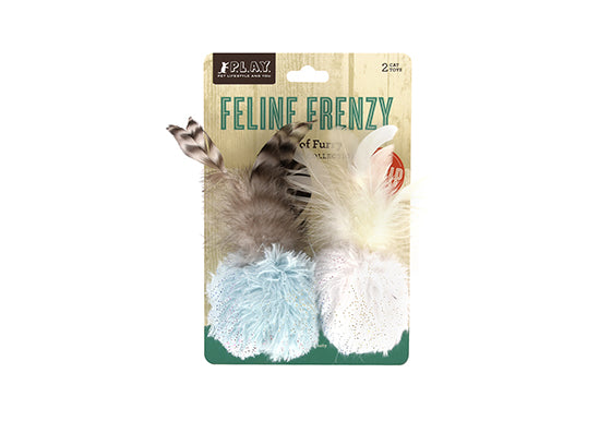 P.L.A.Y. Feline Frenzy, Catnip Toy set: Balls of Fury