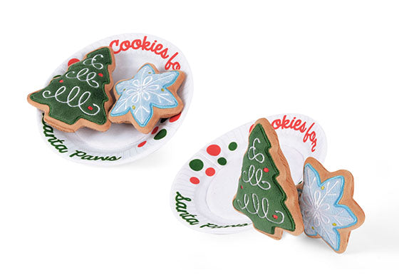 P.L.A.Y. Merry Woofmas Dog Plush toys: Christmas Eve Cookies