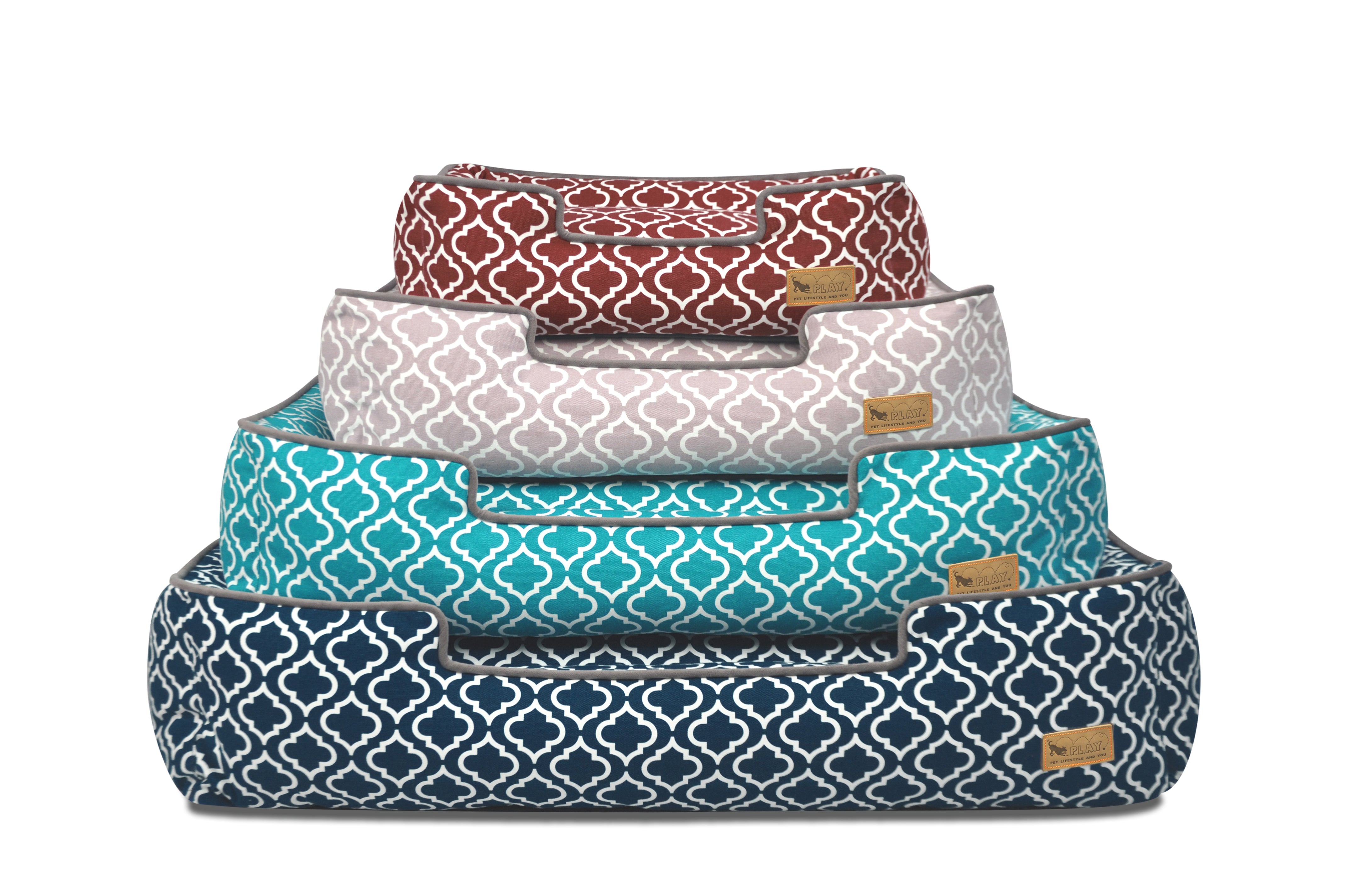 [Pre-order]Lounge Dog Bed: Moroccan Navy Blue