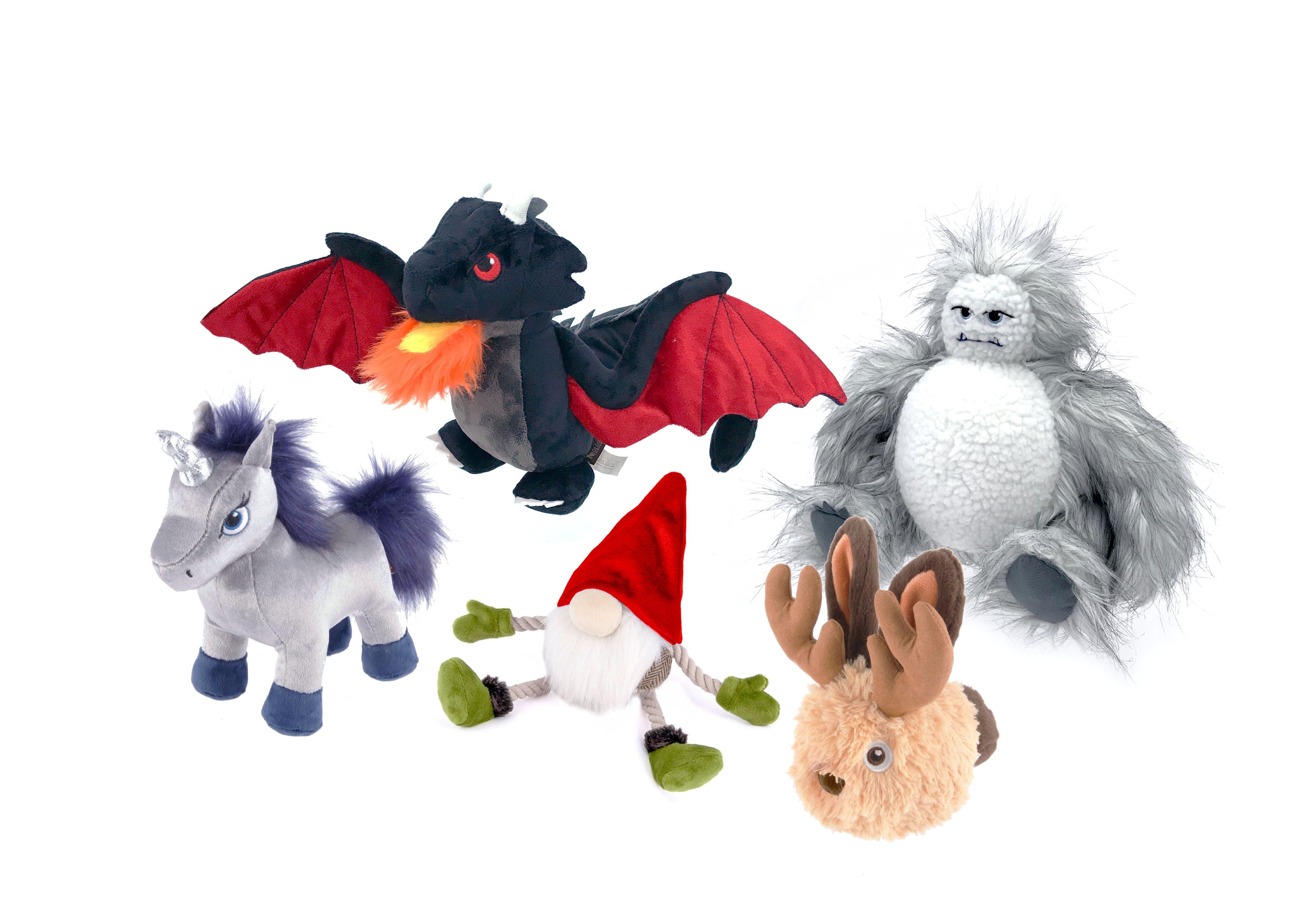 P.L.A.Y. Mythical Creatures Squeaky toys for Dogs