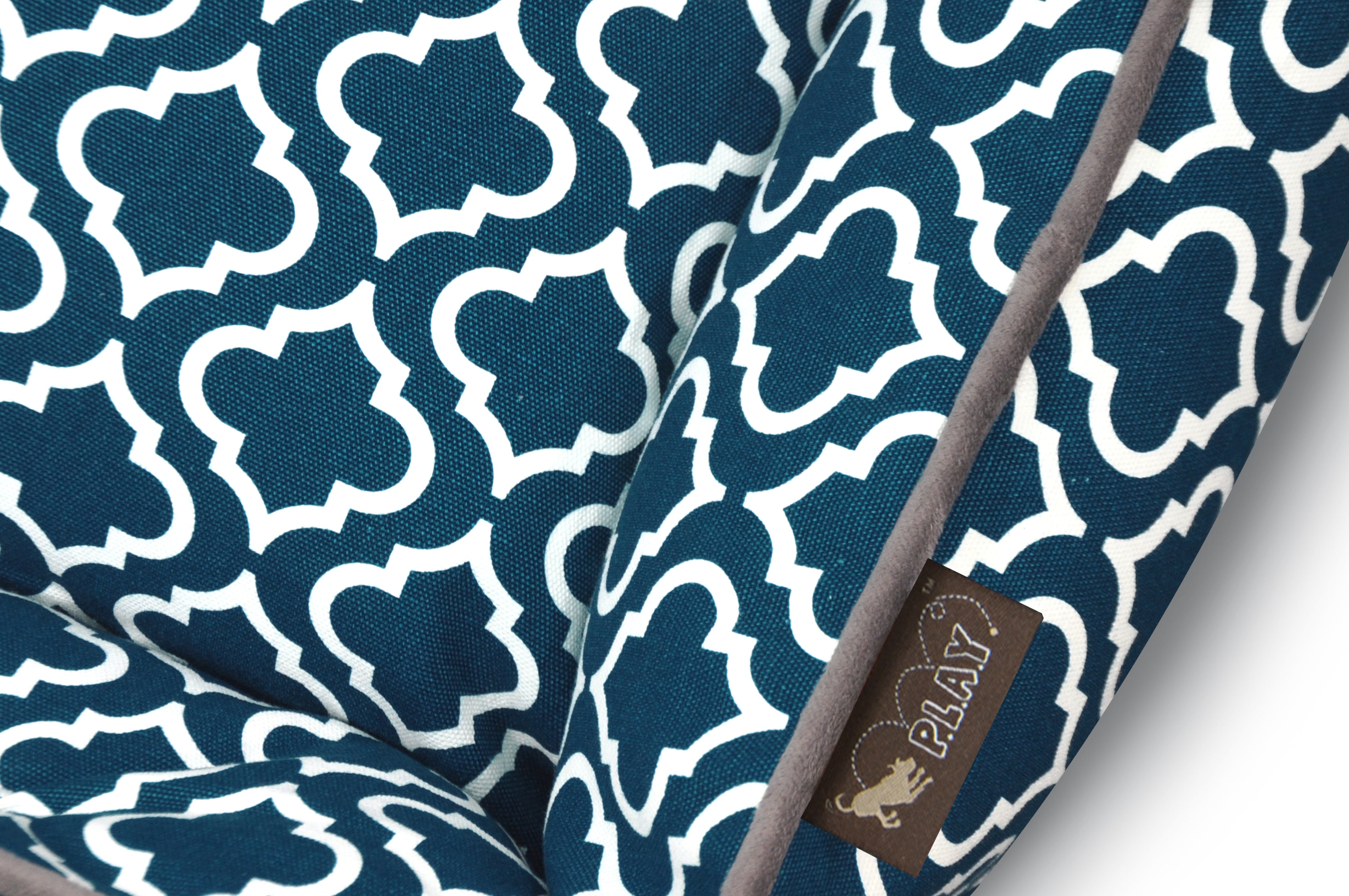 [Pre-order]Lounge Dog Bed: Moroccan Navy Blue