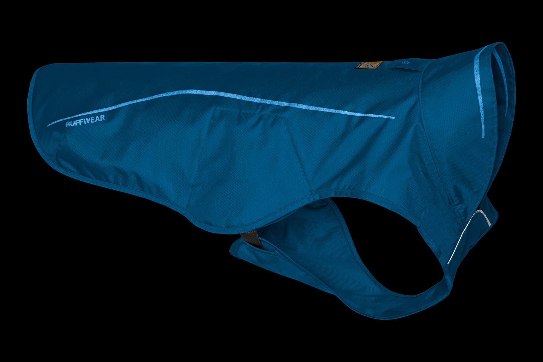 Ruffwear Rain Jacket Sun Shower Blue Dusk