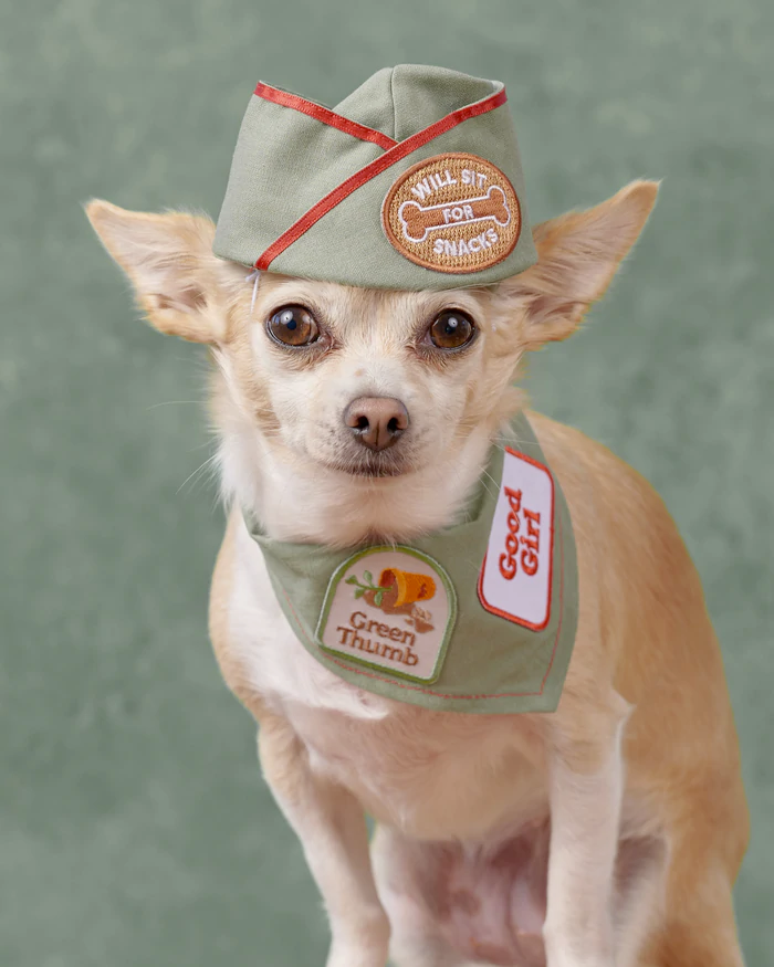 Dog Merit Badges: Green Thumb