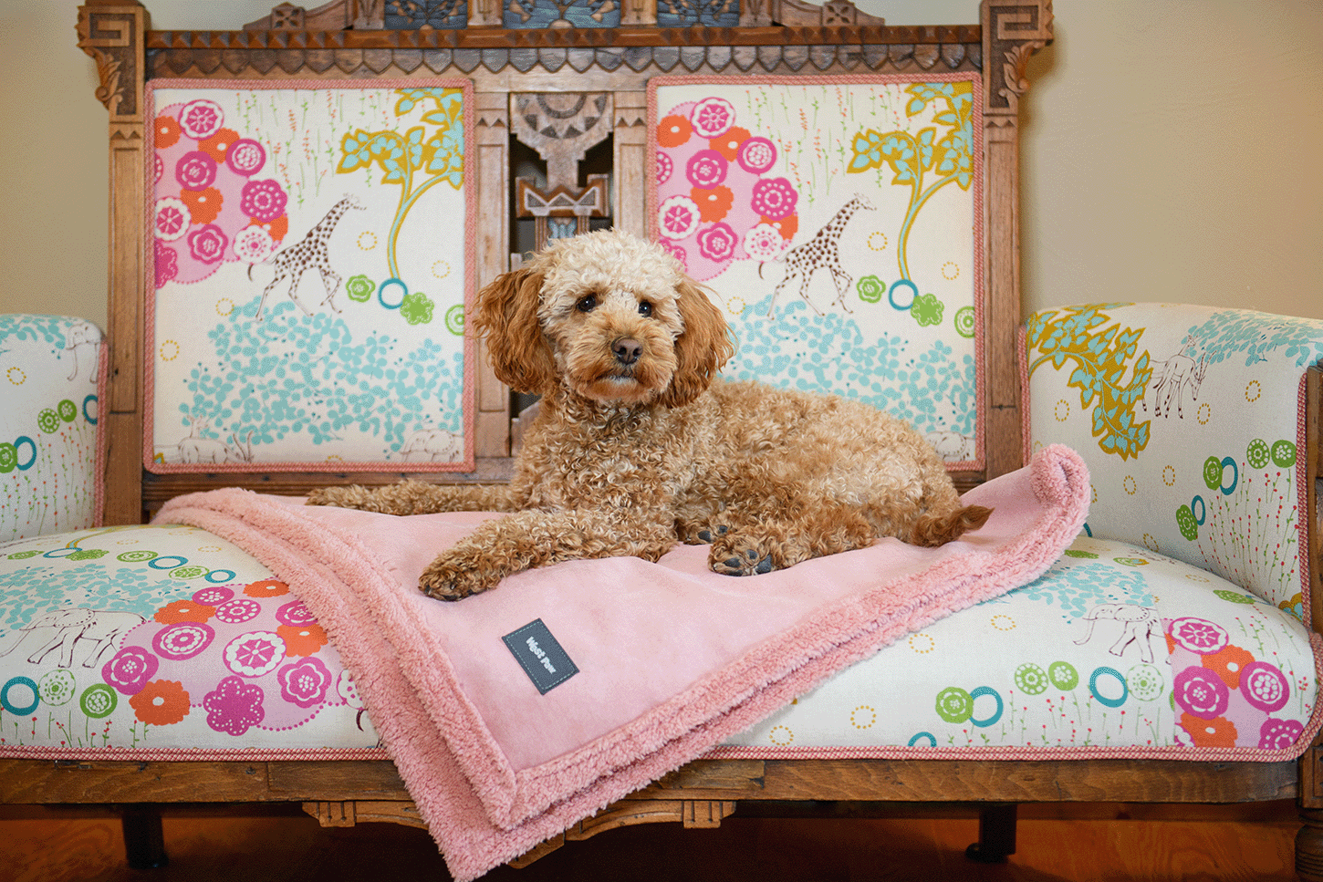 Big Sky Dog Blankets, Dusty Rose